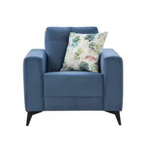 Brandon  Dark Blue Chair