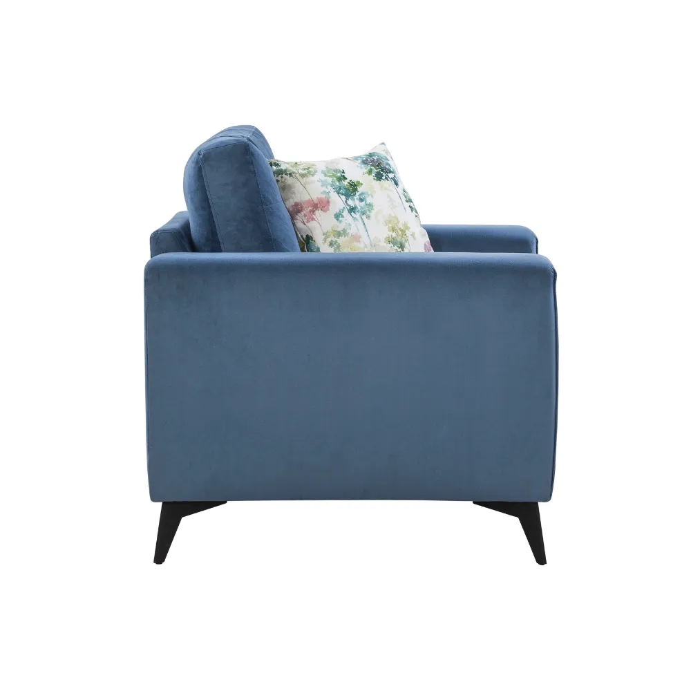 Brandon  Dark Blue Chair