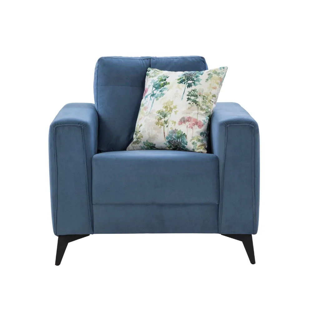 Brandon  Dark Blue Chair