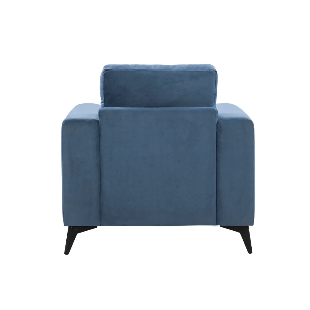 Brandon  Dark Blue Chair