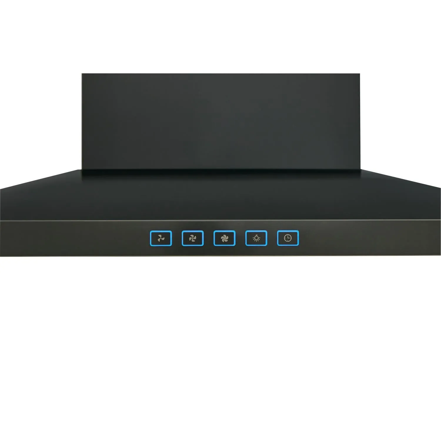 Broan BWS1304BLS Broan?? 30-Inch Convertible Wall-Mount Low Profile Pyramidal Chimney Range Hood, 450 Max Cfm, Black Stainless Steel
