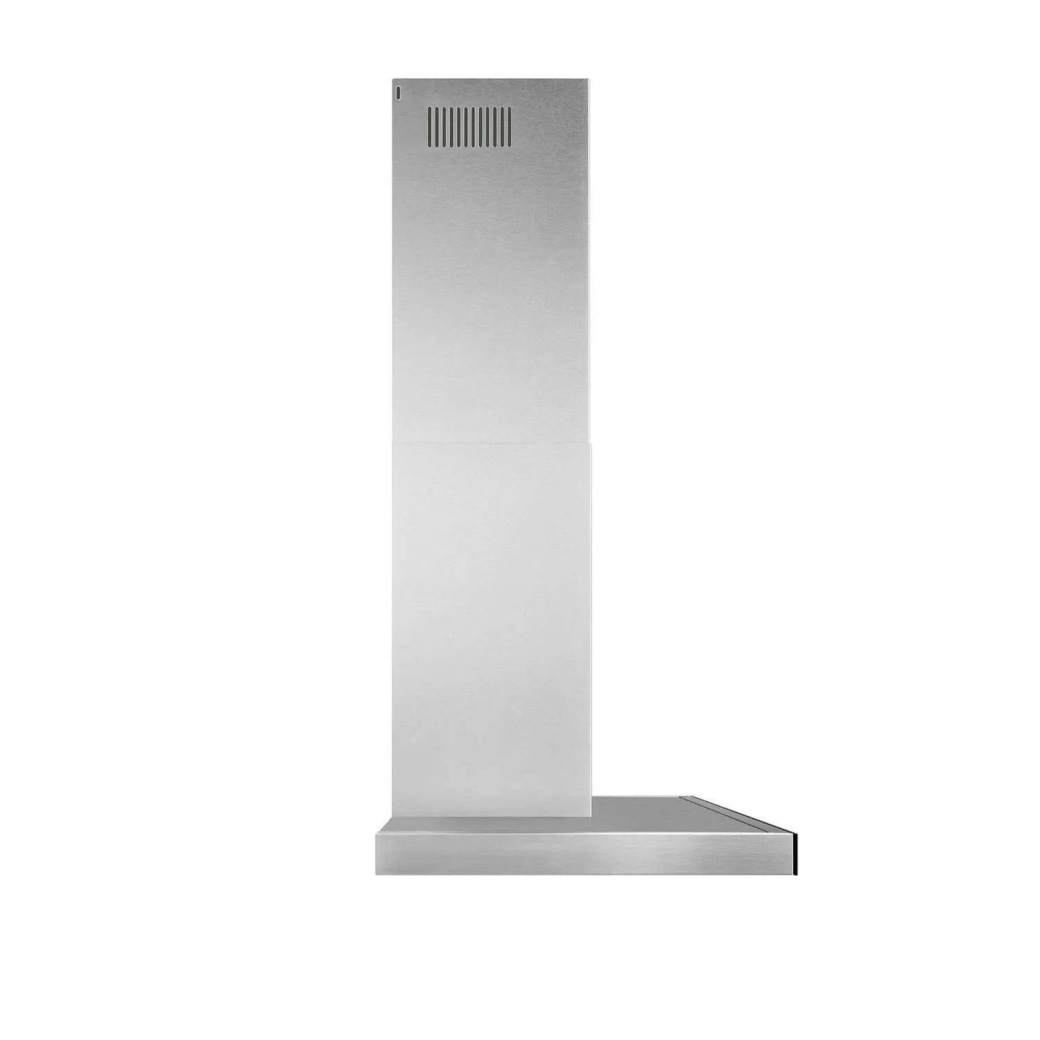 Broan BWT1304SSB Broan?? 30-Inch Convertible Wall-Mount T-Style Chimney Range Hood, 450 Max Cfm, Stainless Steel W/Black Glass
