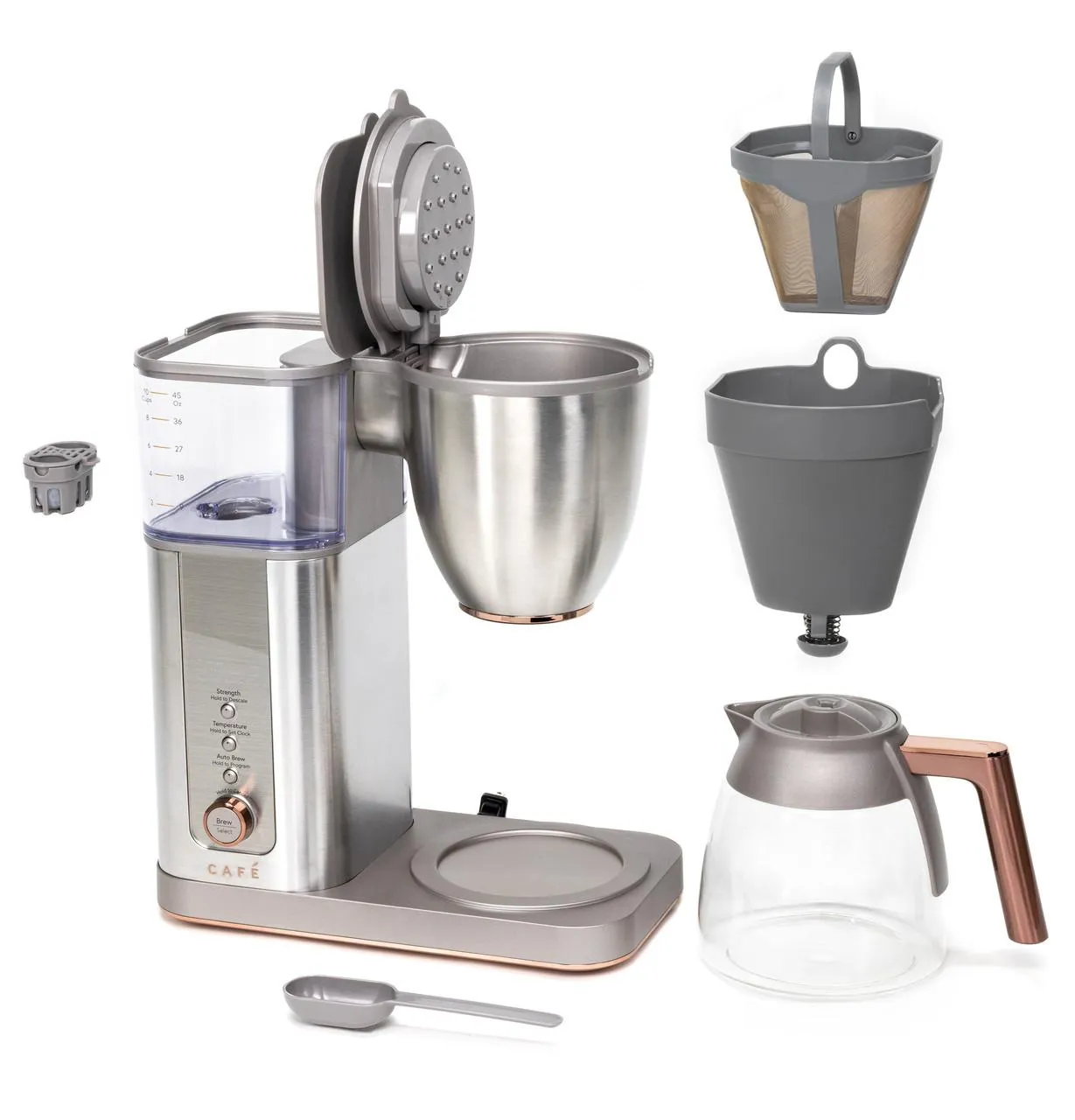 Cafe C7CDABS2RS3 Caf&#8482; Specialty Drip Coffee Maker With Glass Carafe