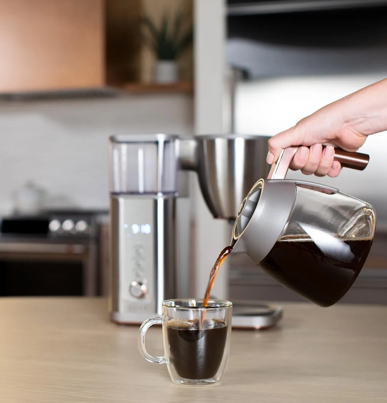 Cafe C7CDABS2RS3 Caf&#8482; Specialty Drip Coffee Maker With Glass Carafe