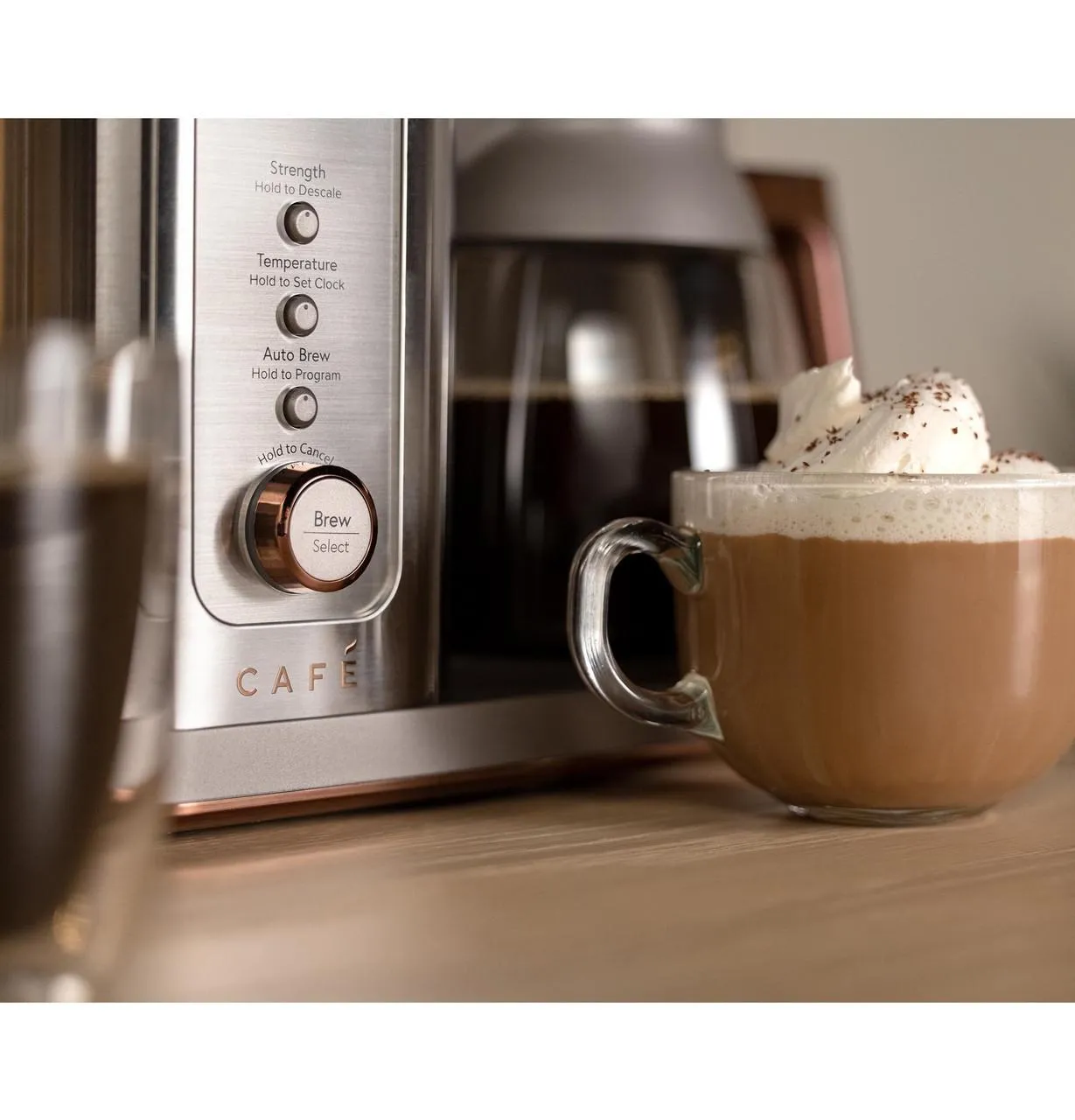 Cafe C7CDABS2RS3 Caf&#8482; Specialty Drip Coffee Maker With Glass Carafe