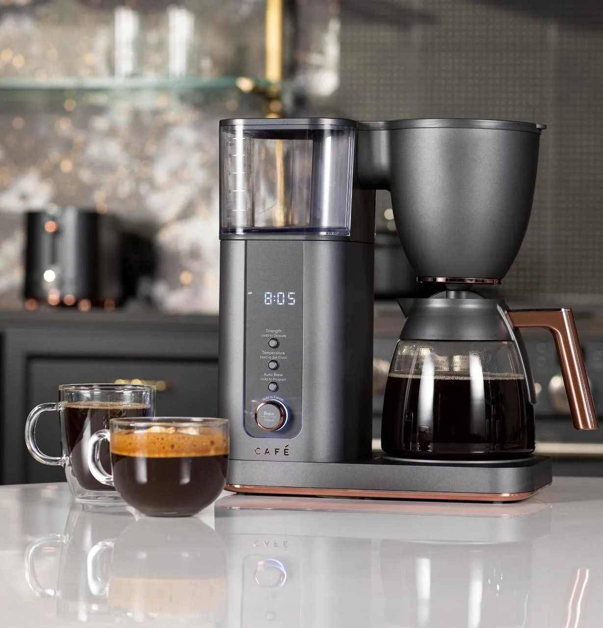 Cafe C7CDABS3RD3 Caf&#8482; Specialty Drip Coffee Maker With Glass Carafe
