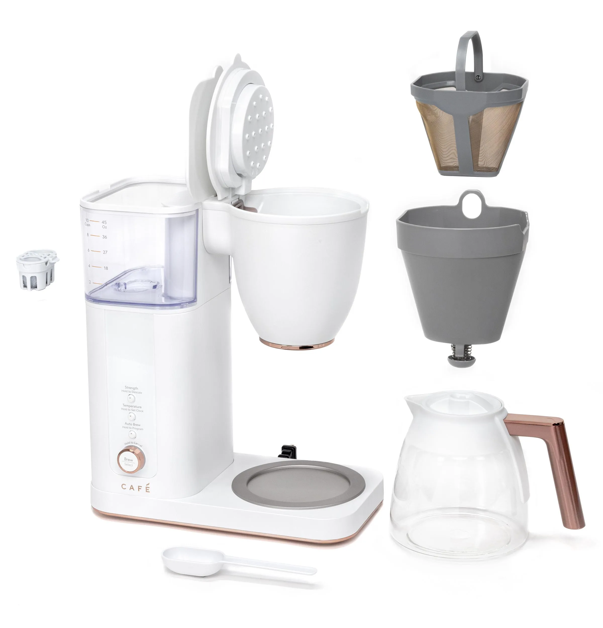 Cafe C7CDABS4RW3 Caf&#8482; Specialty Drip Coffee Maker With Glass Carafe