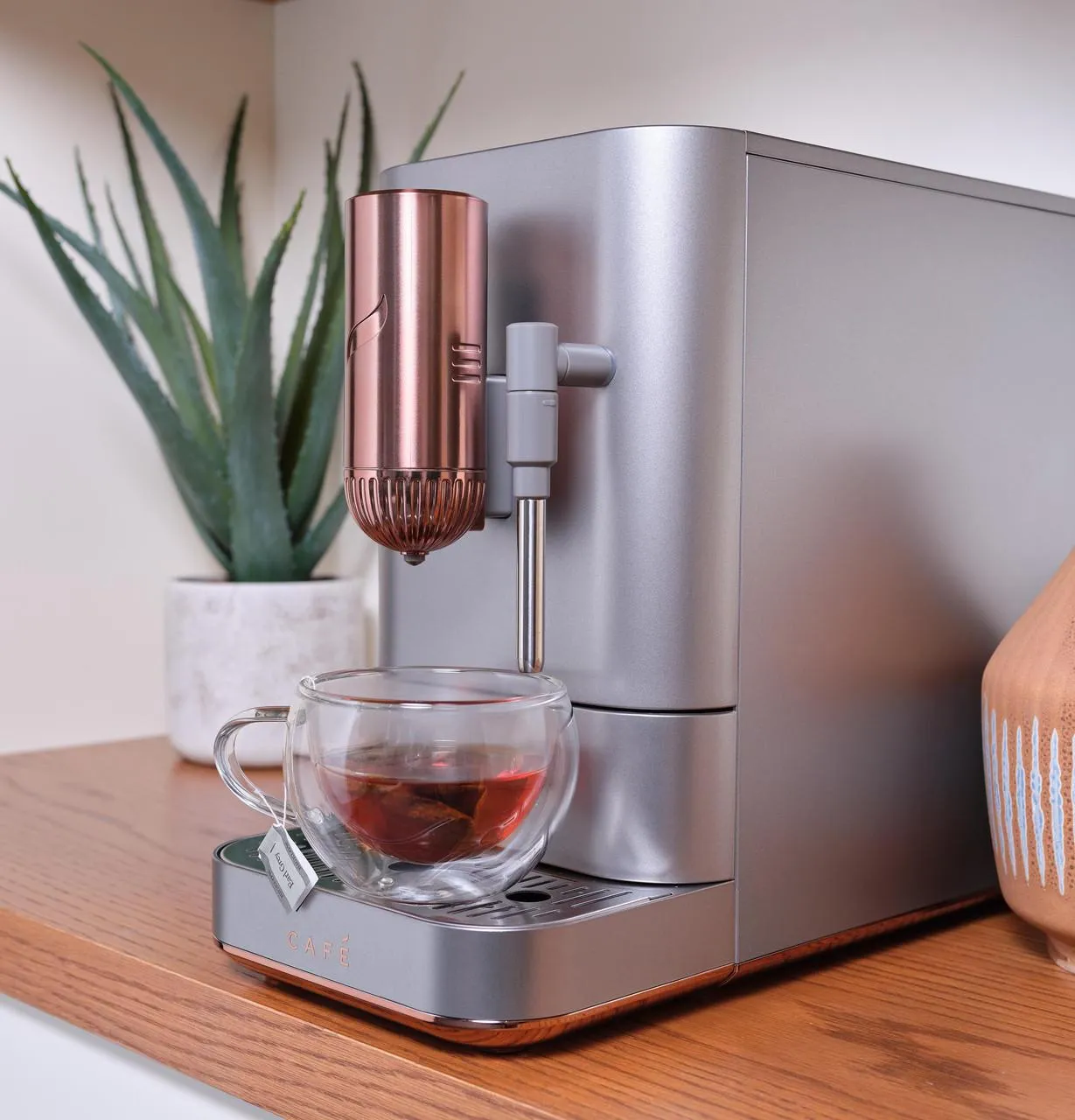 Cafe C7CEBBS2RS3 Caf&#8482; Affetto Automatic Espresso Machine   Frother