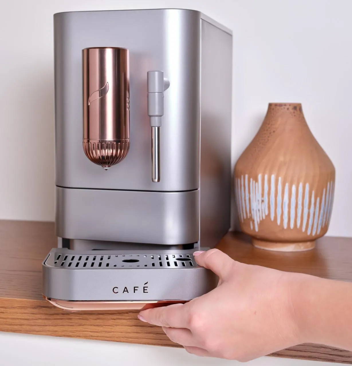 Cafe C7CEBBS2RS3 Caf&#8482; Affetto Automatic Espresso Machine   Frother