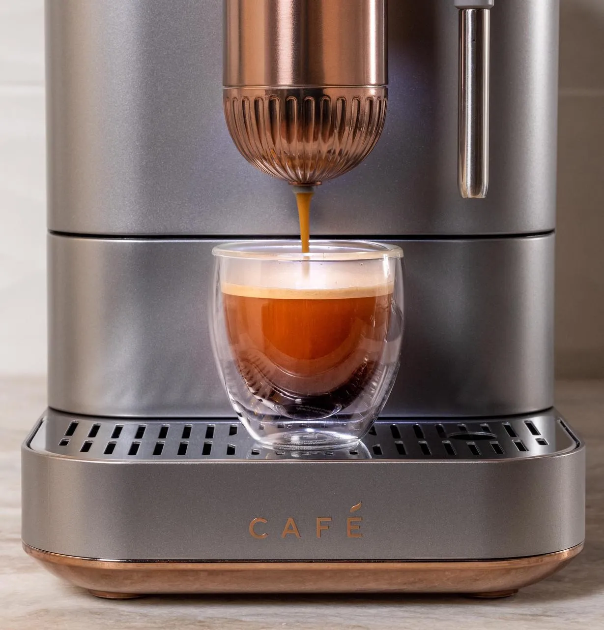 Cafe C7CEBBS2RS3 Caf&#8482; Affetto Automatic Espresso Machine   Frother