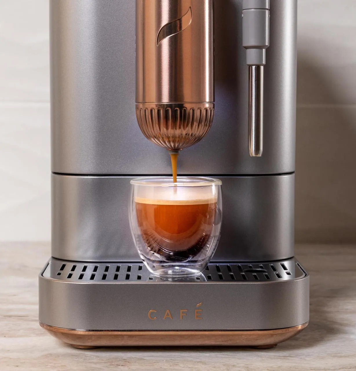 Cafe C7CEBBS2RS3 Caf&#8482; Affetto Automatic Espresso Machine   Frother