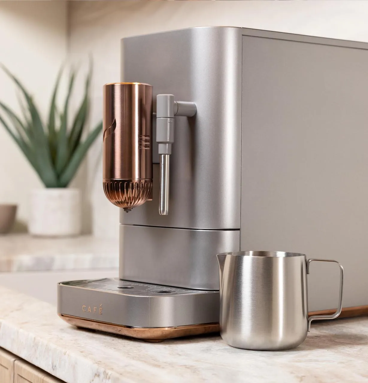 Cafe C7CEBBS2RS3 Caf&#8482; Affetto Automatic Espresso Machine   Frother