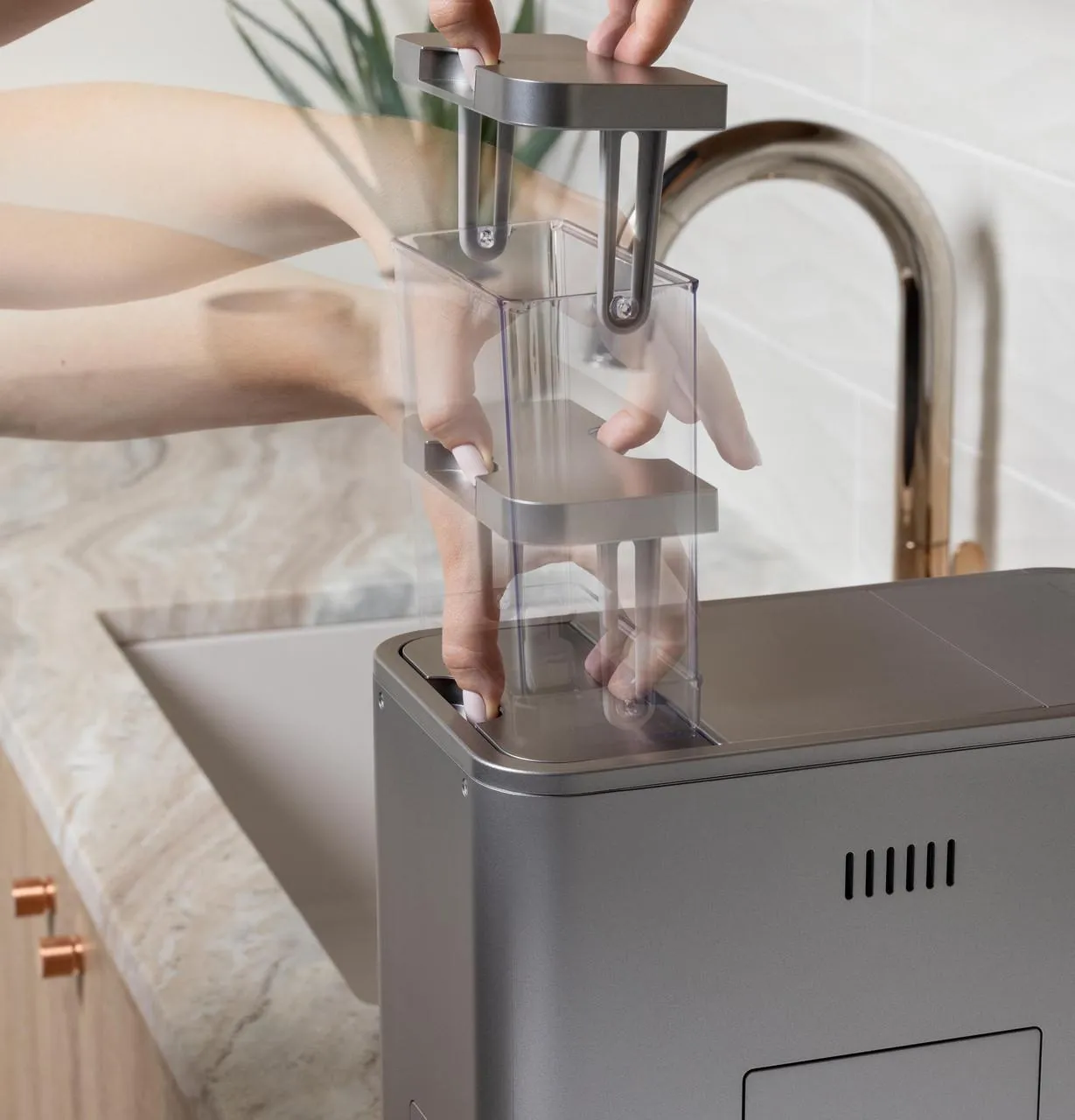 Cafe C7CEBBS2RS3 Caf&#8482; Affetto Automatic Espresso Machine   Frother