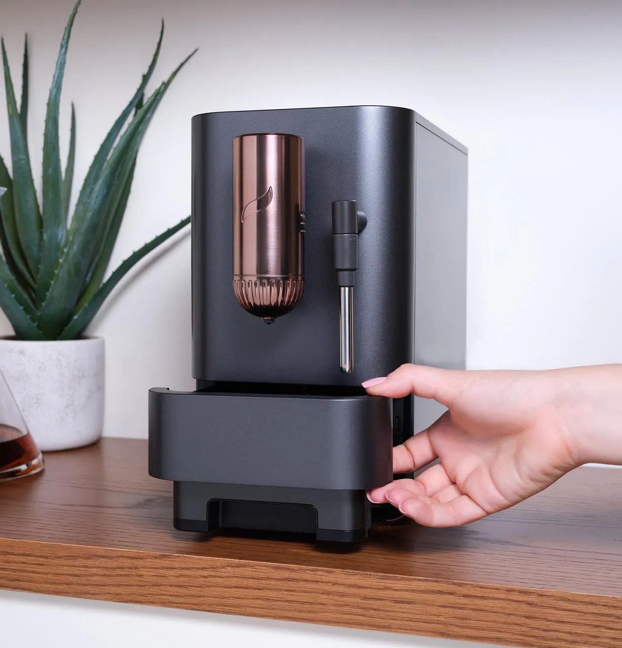 Cafe C7CEBBS3RD3 Caf&#8482; Affetto Automatic Espresso Machine   Frother