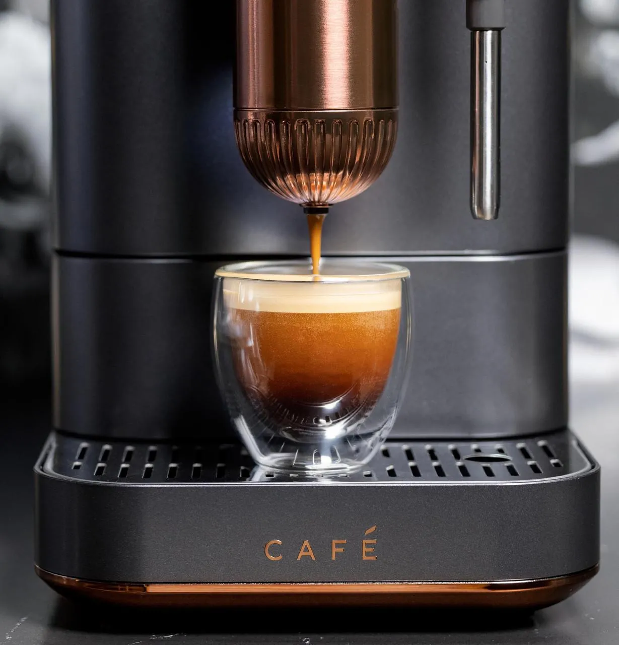 Cafe C7CEBBS3RD3 Caf&#8482; Affetto Automatic Espresso Machine   Frother