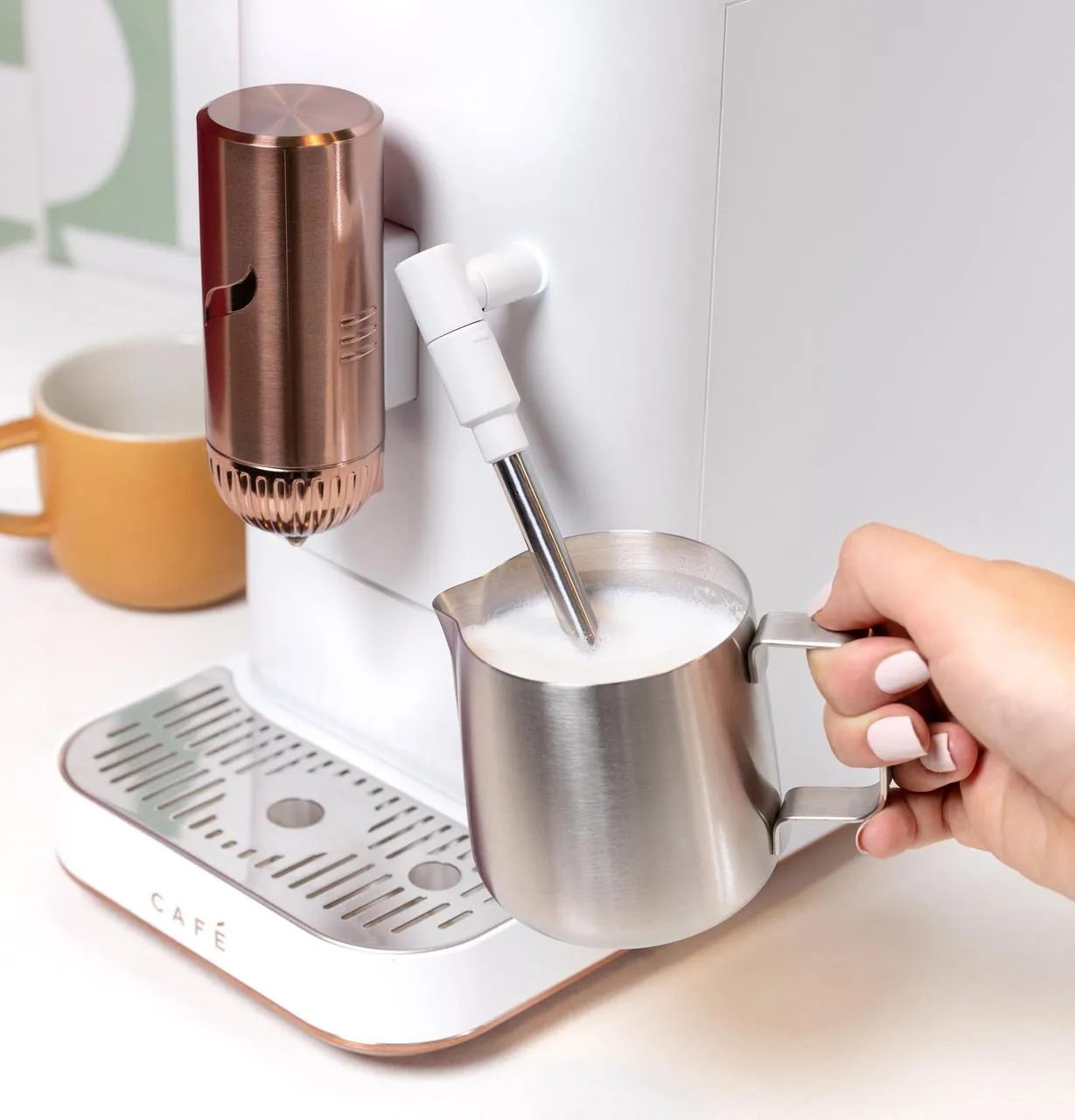Cafe C7CEBBS4RW3 Caf&#8482; Affetto Automatic Espresso Machine   Frother