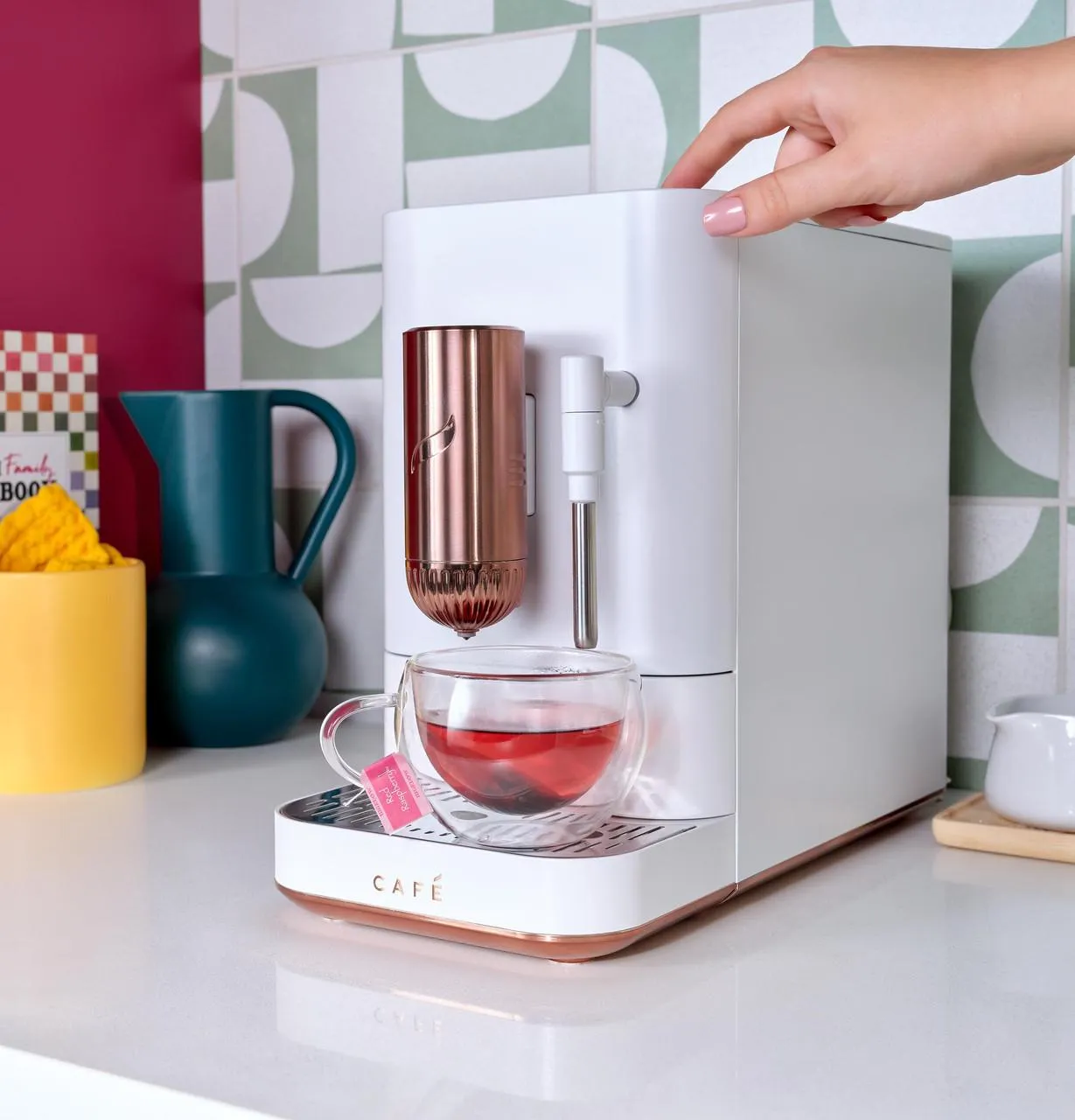 Cafe C7CEBBS4RW3 Caf&#8482; Affetto Automatic Espresso Machine   Frother