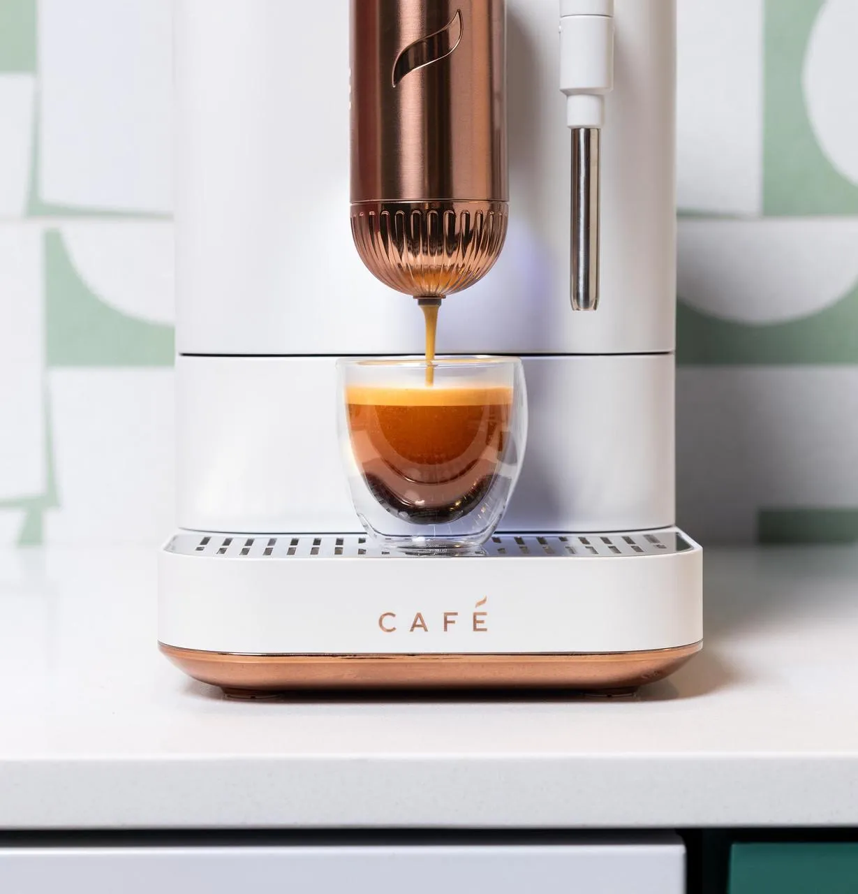 Cafe C7CEBBS4RW3 Caf&#8482; Affetto Automatic Espresso Machine   Frother