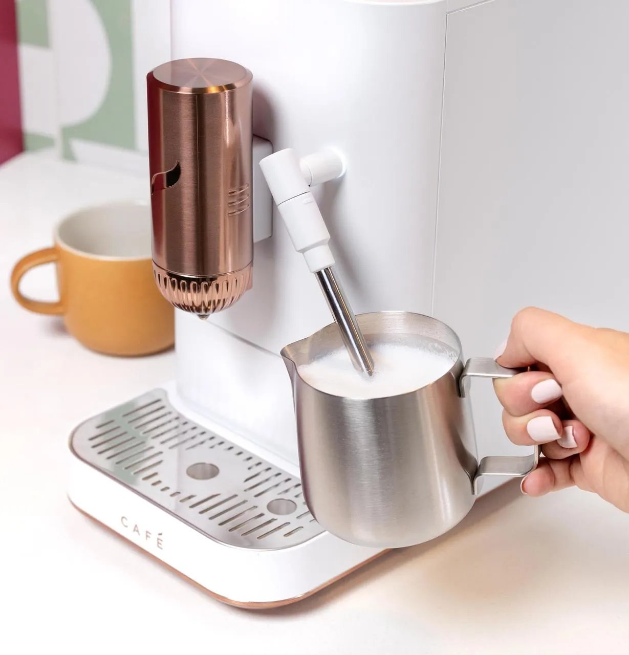 Cafe C7CEBBS4RW3 Caf&#8482; Affetto Automatic Espresso Machine   Frother