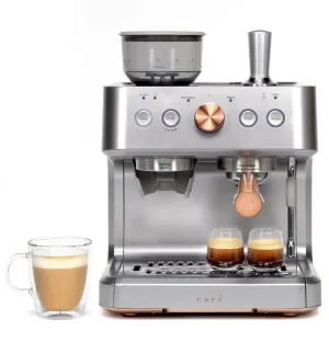 Cafe C7CESAS2RS3 Caf&#8482; Bellissimo Semi Automatic Espresso Machine   Frother