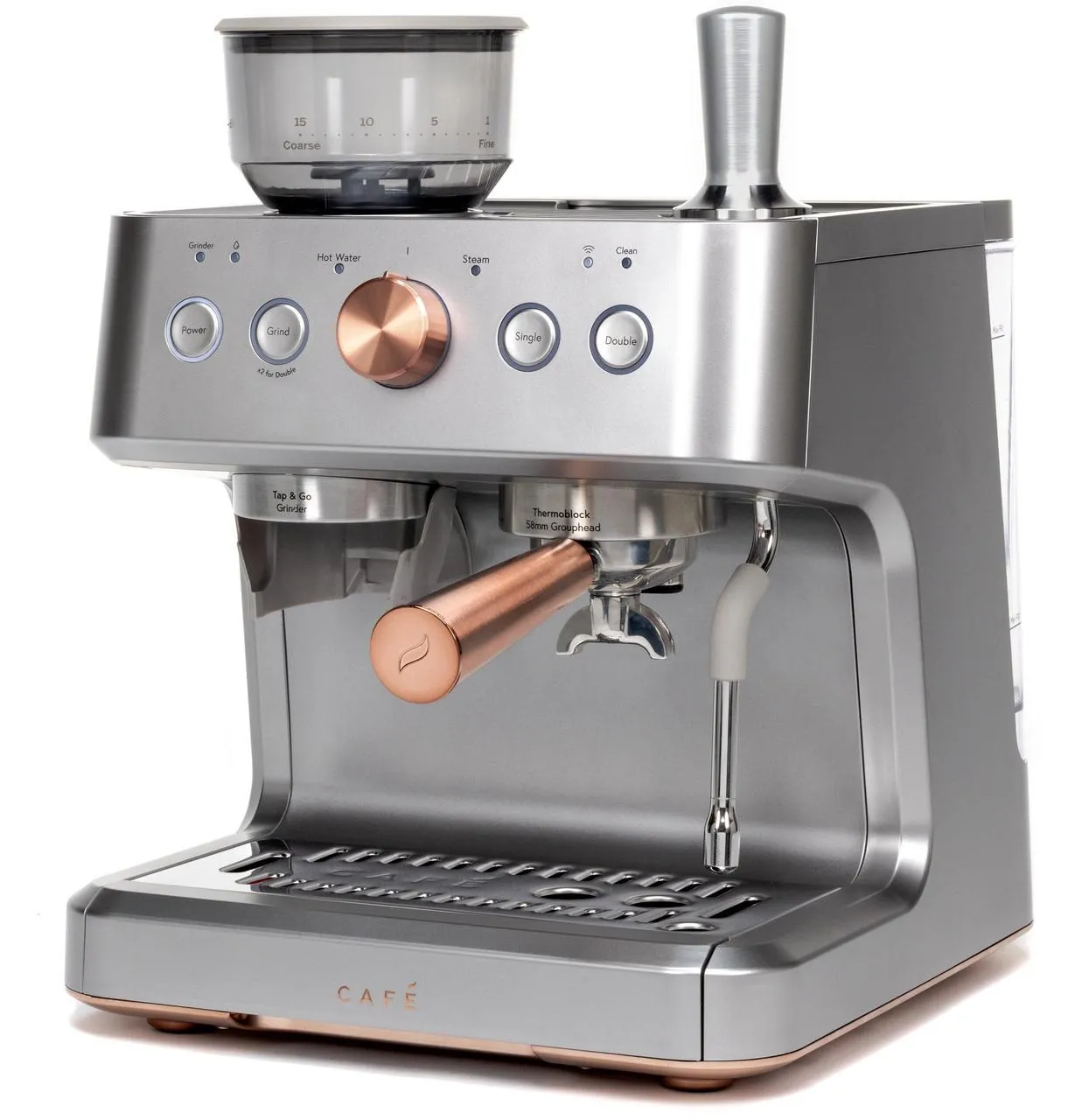 Cafe C7CESAS2RS3 Caf&#8482; Bellissimo Semi Automatic Espresso Machine   Frother