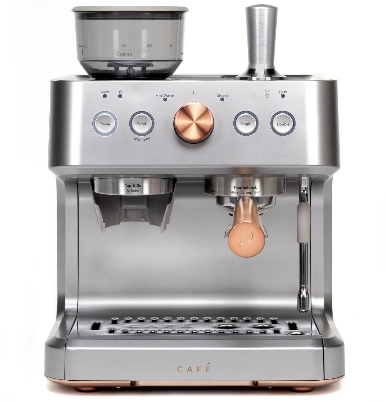 Cafe C7CESAS2RS3 Caf&#8482; Bellissimo Semi Automatic Espresso Machine   Frother