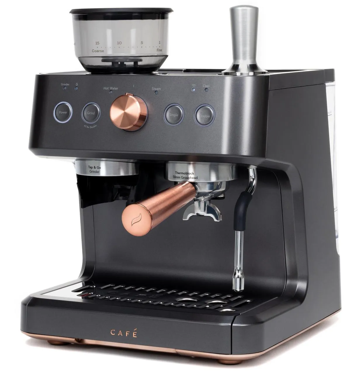 Cafe C7CESAS3RD3 Caf&#8482; Bellissimo Semi Automatic Espresso Machine   Frother