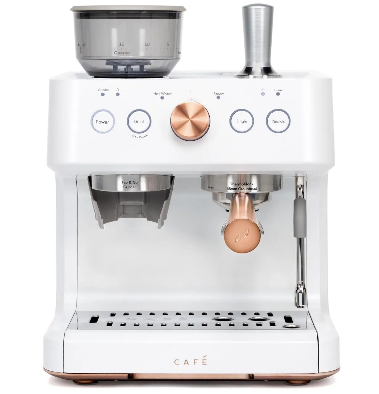 Cafe C7CESAS4RW3 Caf&#8482; Bellissimo Semi Automatic Espresso Machine   Frother