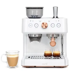 Cafe C7CESAS4RW3 Caf&#8482; Bellissimo Semi Automatic Espresso Machine   Frother
