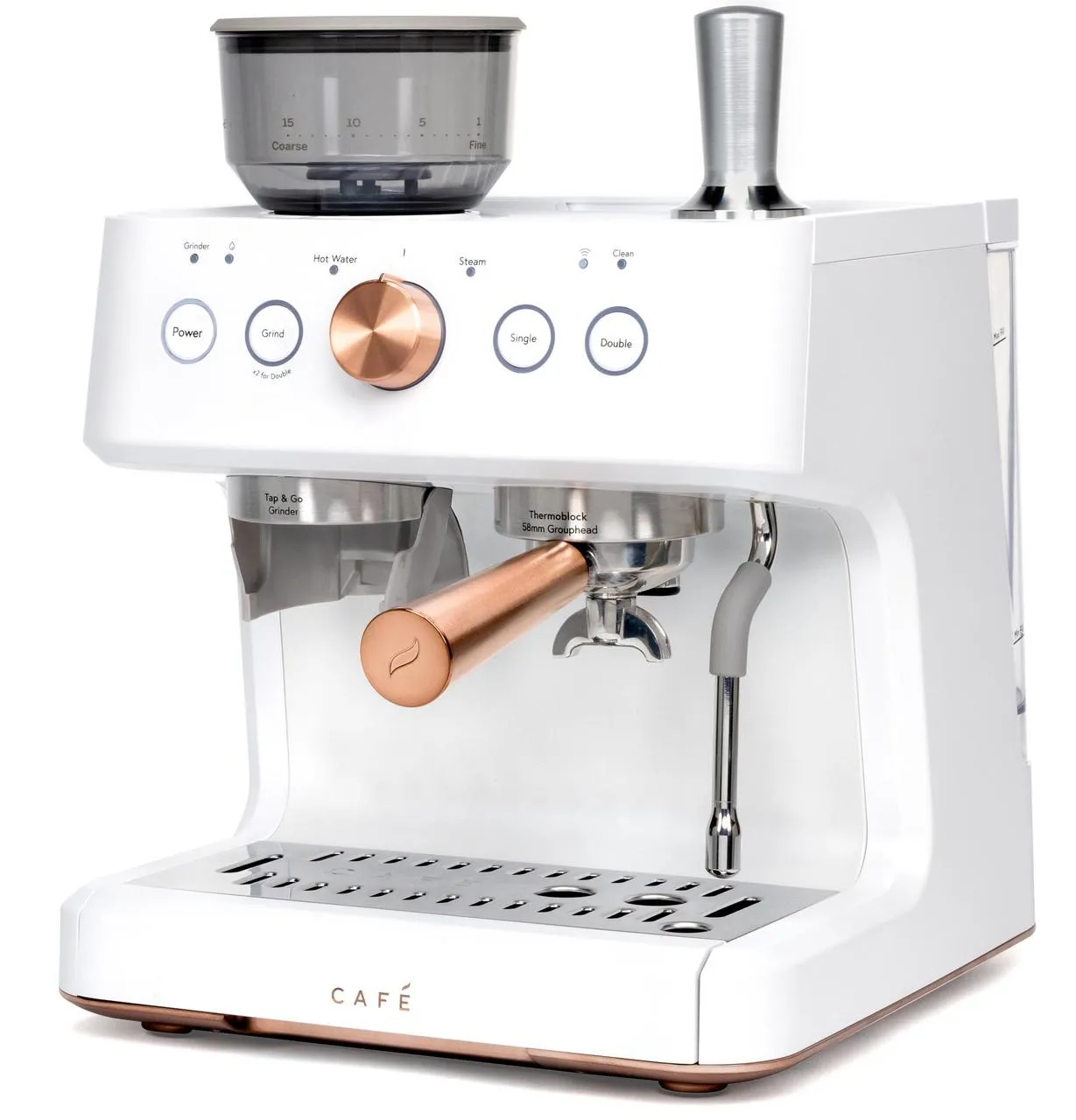 Cafe C7CESAS4RW3 Caf&#8482; Bellissimo Semi Automatic Espresso Machine   Frother