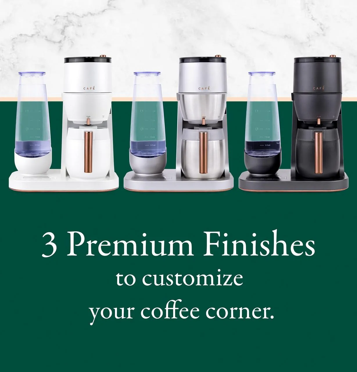 Cafe C7CGAAS3TD3 Caf&#8482; Specialty Grind And Brew Coffee Maker With Thermal Carafe