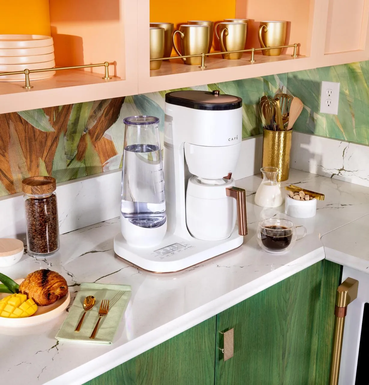Cafe C7CGAAS4TW3 Caf&#8482; Specialty Grind And Brew Coffee Maker With Thermal Carafe