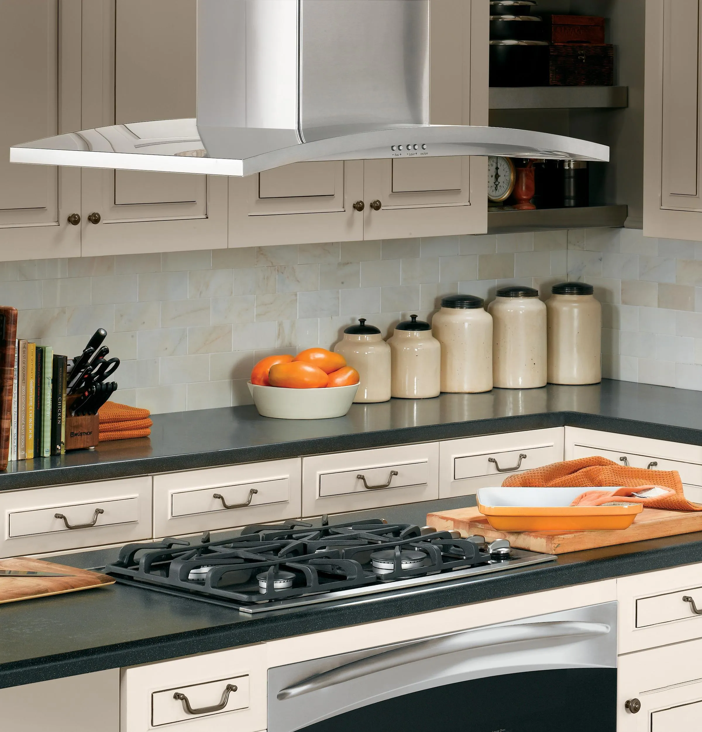 Cafe UVI7361SWSS 36" Island-Mount Chimney Hood