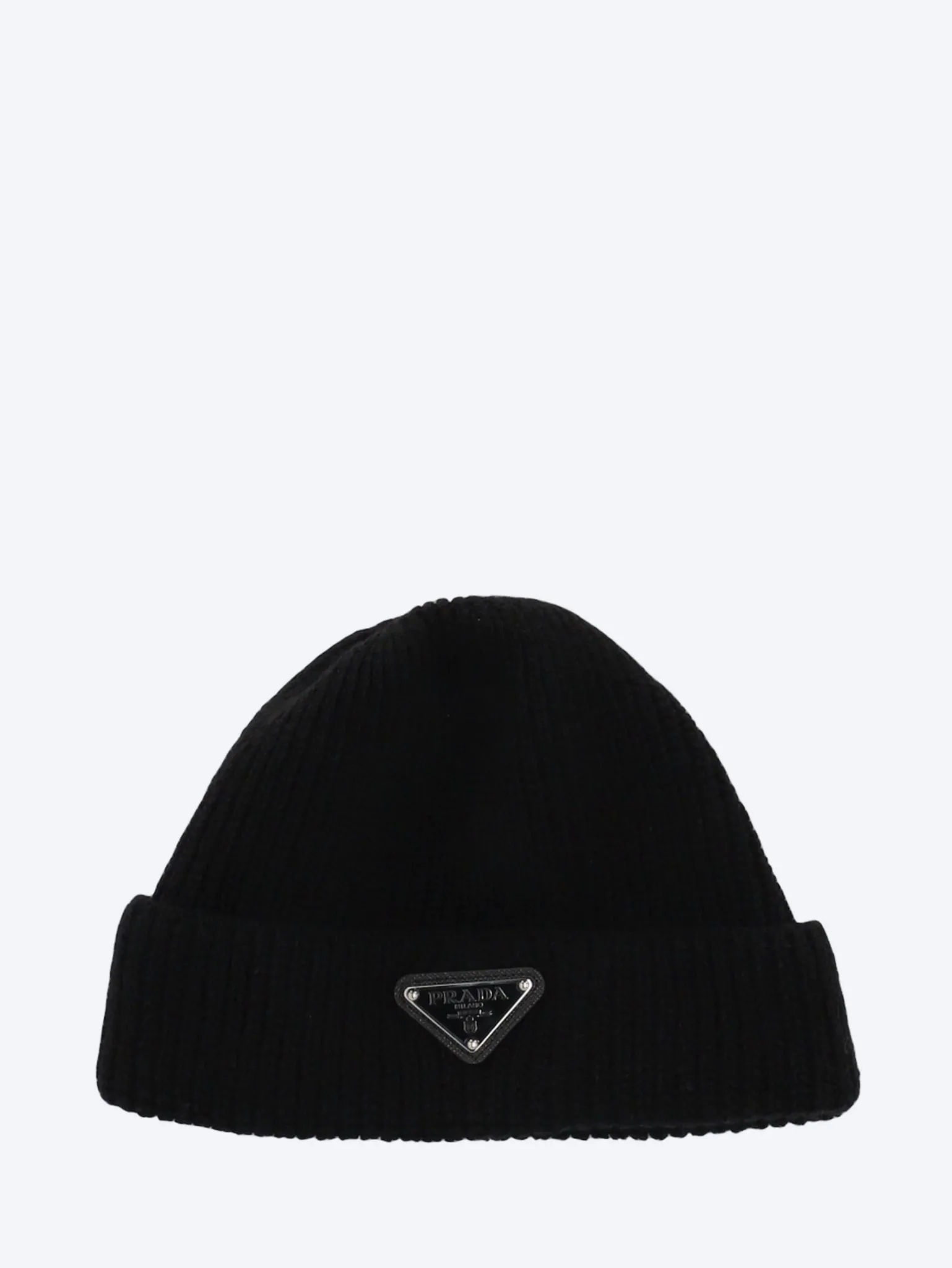 Todays Mega Savings Cashmere Prada Logo Cap