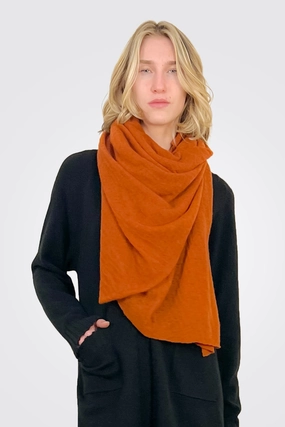 Special Savings Today Cashmere Scarf  - Burnt Orange