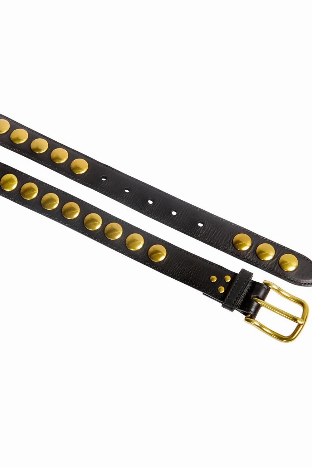 Big Savings Today Ceinture Festival Belt In Noir Brass Cowskin