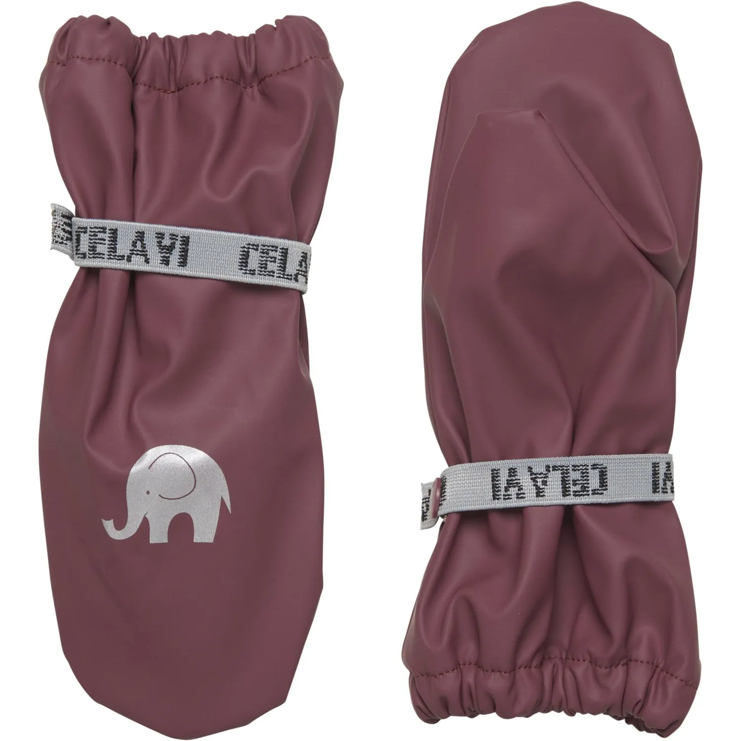 Limited Offer Alert Hot Pick Online Celavi Rose Brown Padded Pu Mittens