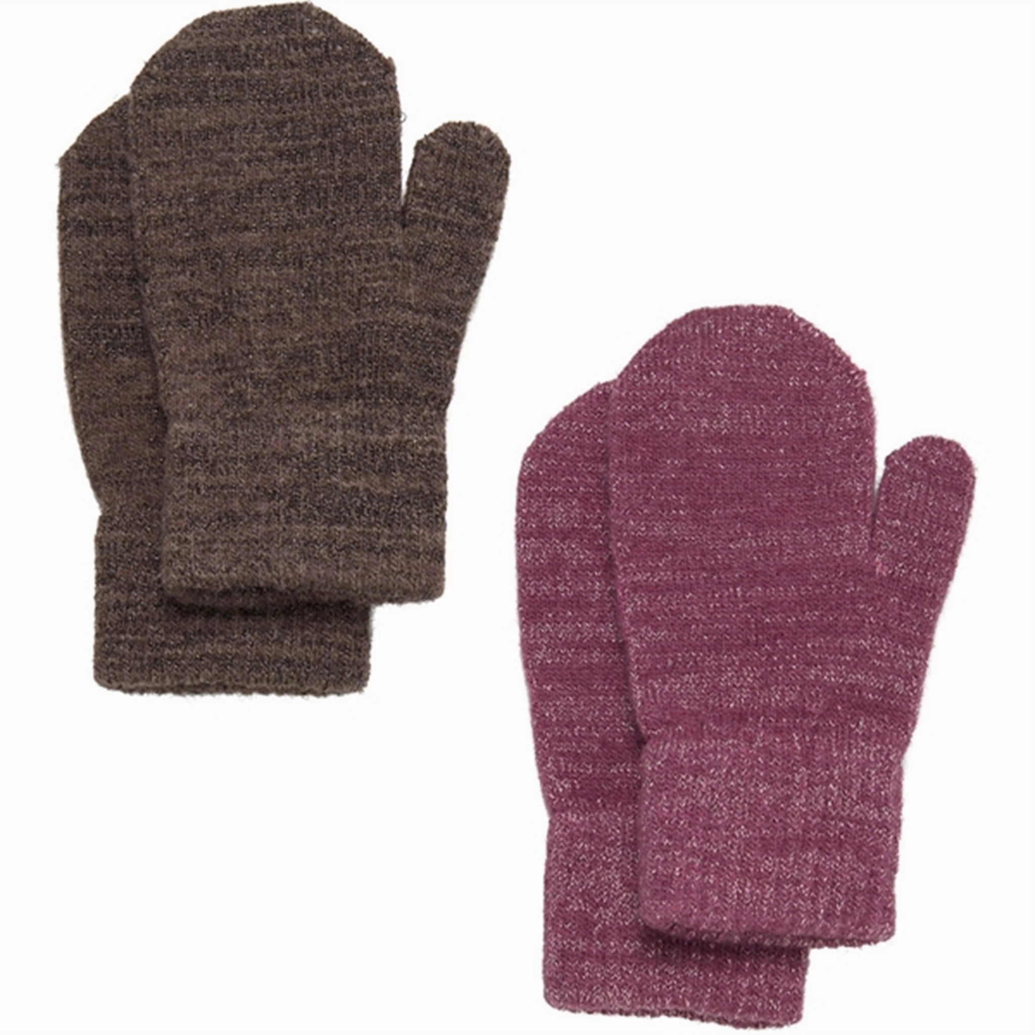 Daily Hot Deal Dont Miss This Steal Celavi Mittens Magic Glitter 2-Pack Mellow Mauve
