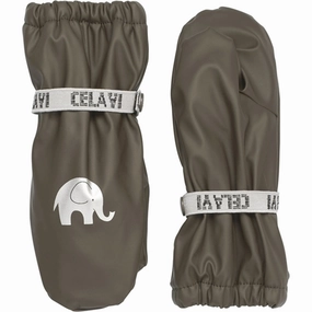 Celavi Pu Mittens W. Fleece Sea Turtle Clearance Blowout