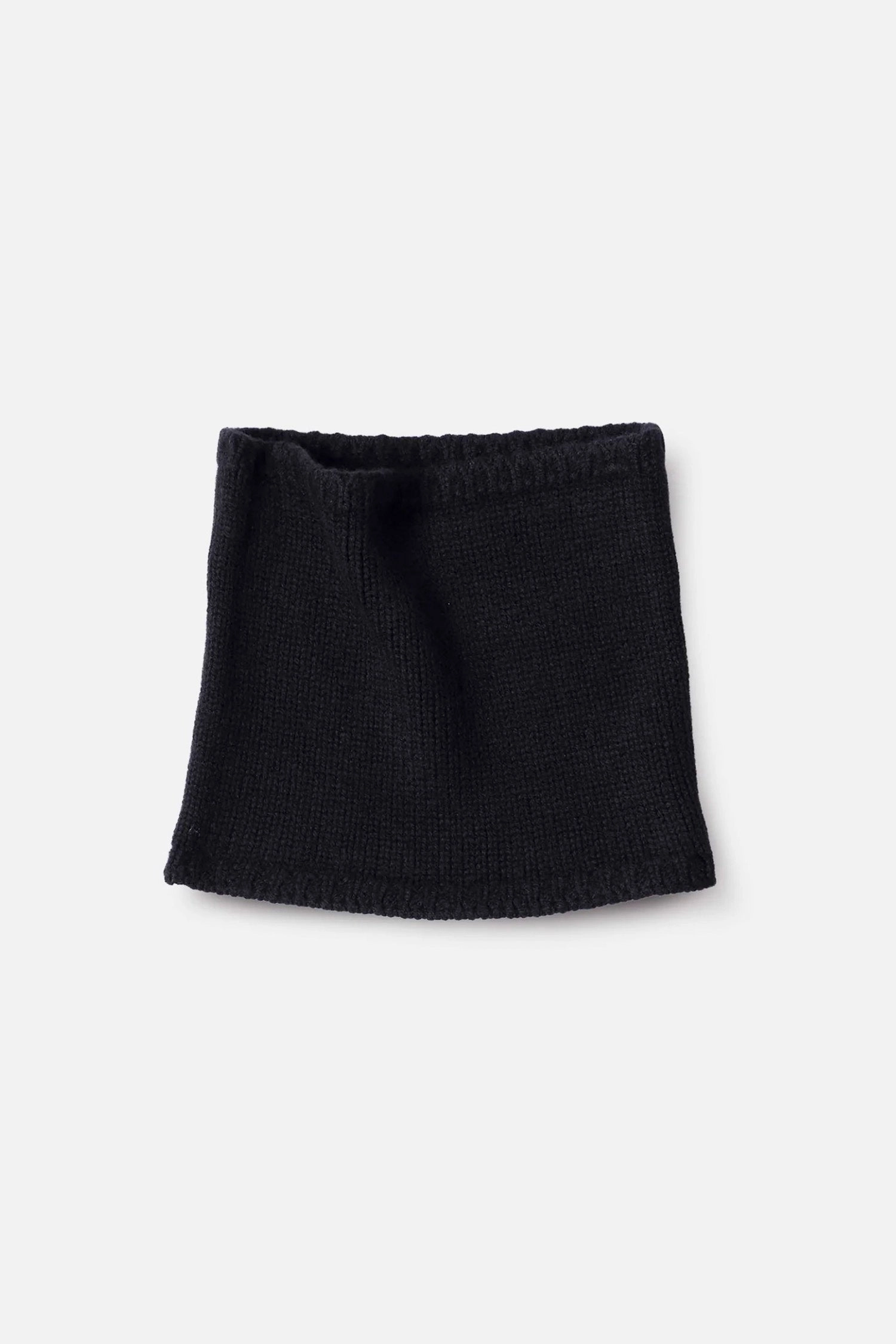 Chunky Neckwarmer Black Shop the Savings Now