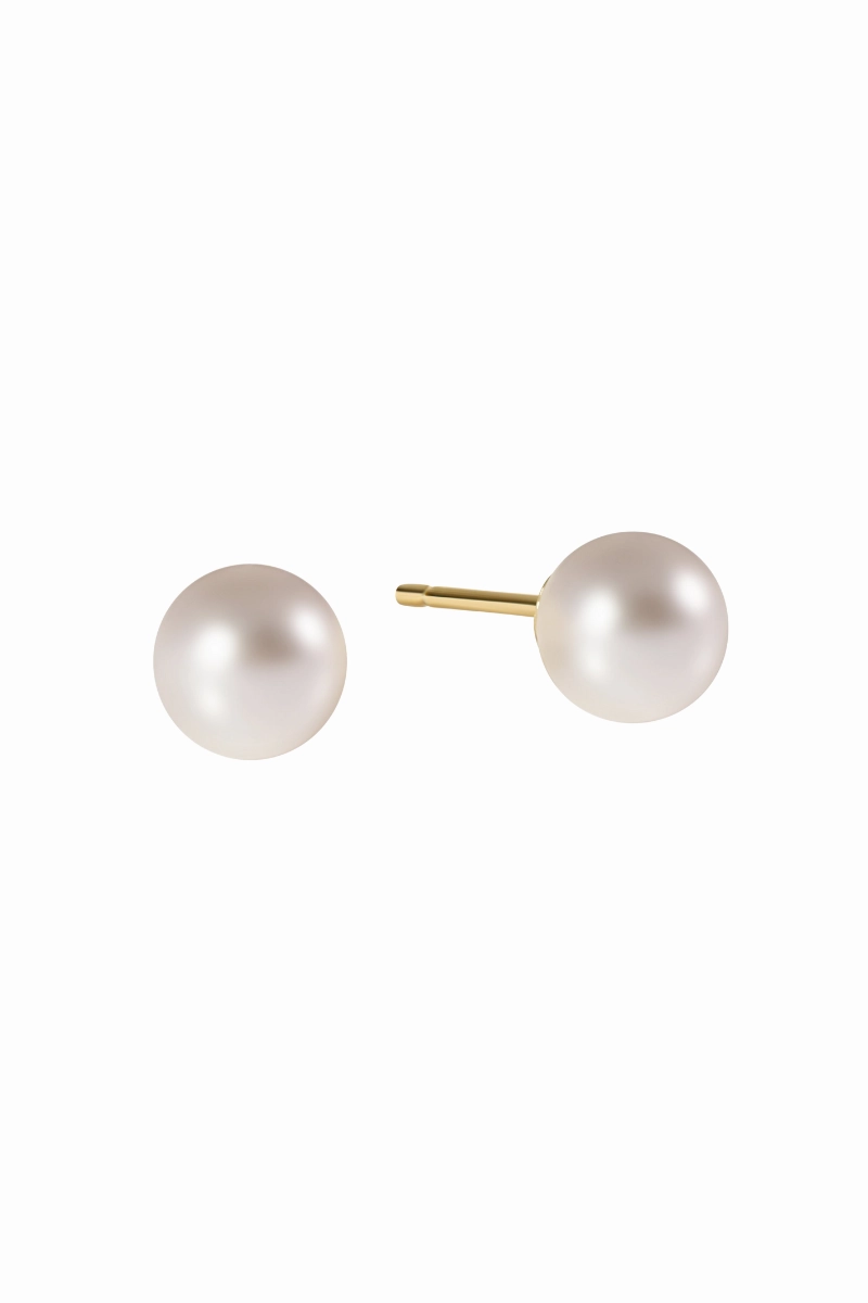 Classic 10Mm Ball Stud - Pearl Weekend Sale Special Price Drop Frenzy