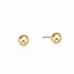 Todays Special Savings Limited Stock Offer Classic 6Mm Ball Stud Gold