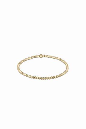 Classic Gold 2.5Mm Bead Bracelet Online Exclusive Savings Clearance Blowout