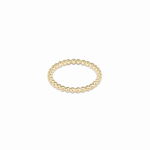 Classic Gold 2Mm Bead Ring Size 6 Must-Have Steals Gift-Worthy Sale