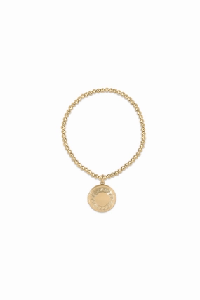 Online Exclusive Savings Classic Gold 3Mm Bead Bracelet - Cherish Small Gold Locket