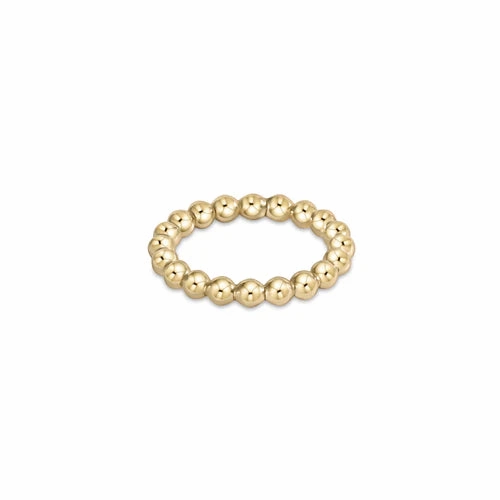 Classic Gold 3Mm Bead Ring Size 6 Trendy Picks Today