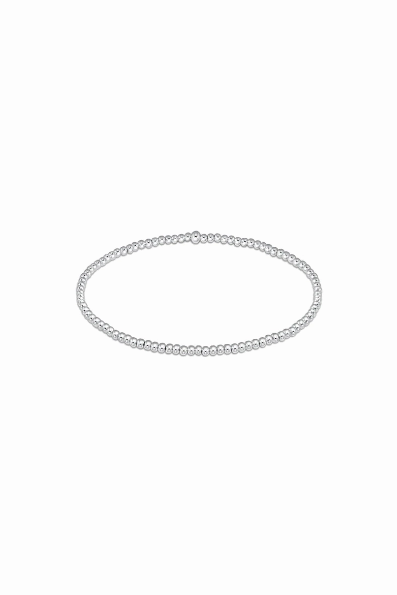 Price Drop Frenzy Classic Sterling 2Mm Bead Bracelet