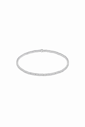 Price Drop Frenzy Classic Sterling 2Mm Bead Bracelet
