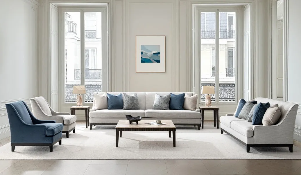 Classy By Noha Albabtain Blue Loveseat