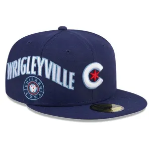 New Era 59Fifty Mlb Chicago Cubs Citycon Navy / Grey Uv Fitted Cap Instant Deal Today Flash Sale Alert Now